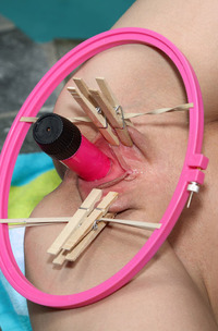 Audrey Hempburne Amazing Girl Erotic Poolside