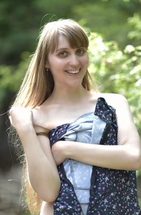 Anabel A Captivates In A Short Dress By The Rivers Edge Barefoot And Drenched