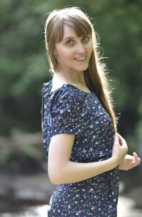 Anabel A Captivates In A Short Dress By The Rivers Edge Barefoot And Drenched