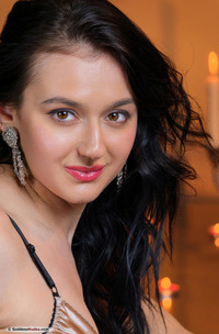 Anthea Strips Panties And Rub Her Pussy