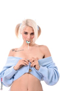Christy White Blonde Teen Masturbates With A Toy