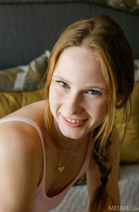 Zuzanna Revealing The Soft Hair That Adorns Her Mound Of Venus