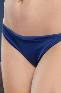 Chantal Parts Her Thighs To Expose The Intricate Folds Of Her Shaved Pussy