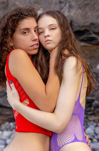 Luna Cee And Shea Roaming Over Perky Breasts And Grabbing Peachy Ass Cheeks