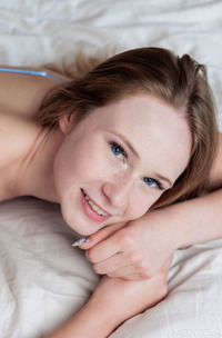 Zuzanna Getting Naked And Caresses Her Perky Breasts