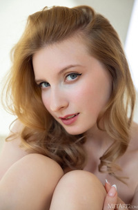 Azzura Relaxing In Her Home Office