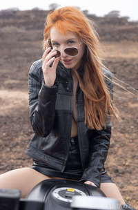 Lilly Mays Bares Her Soft Breasts And Curvy Buns To The Sun’s Kiss