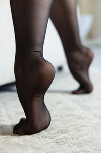 Arya Her Perfect Breasts Bare And Her Long Legs Kicked High And Wide