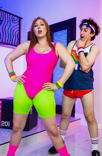 Lauren Phillips Sweats Intensely With Nick As Her Eager Student During A Private Workout