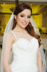 Vanna Bardot In Erotic White Lingerie