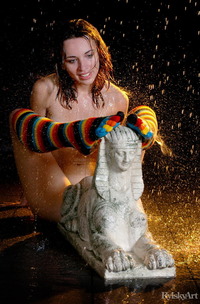 Naked Natalia B In Shower