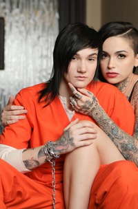 Tattooed Lesbians Making Love