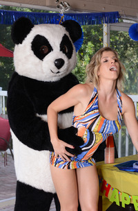 Busty Milf Cory Chase Fucked By Huy In Panda Bear Costume