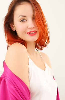Elilith In Pink Silk