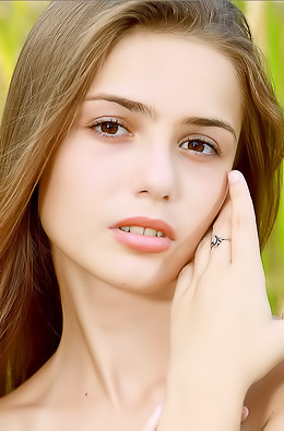 Elle In Hiding In The Grass II