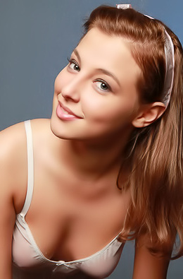 Cute And Adorable, Slim Petite Babe Nikia A