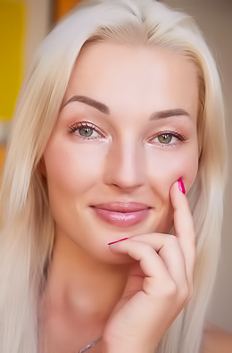 Lovita Fate Offers An Irresistible Rear View Of Her Plump-lipped Pussy