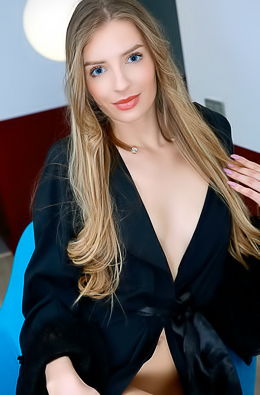 Brittany Bare In Intensely Blue