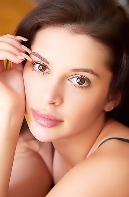 Asandra Dewy Invites You To Admire Every Delightful Detail Of Her Beautiful Body