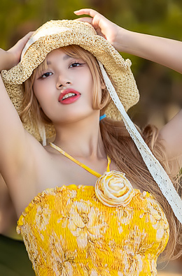 Danny Her Soft Breasts Jiggling In Her Snug Crop Top As Light And Shadow Play