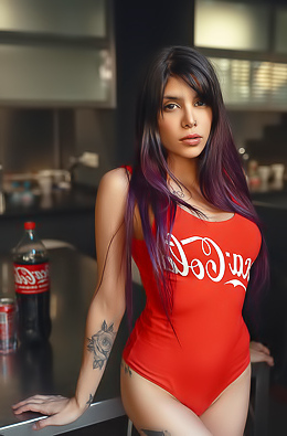 'Coca-Cola' with Witchie via Suicide Girls