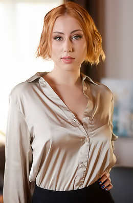 Busty Redhead Milf Felice Morgan Opens Her Ass For Hard Dick