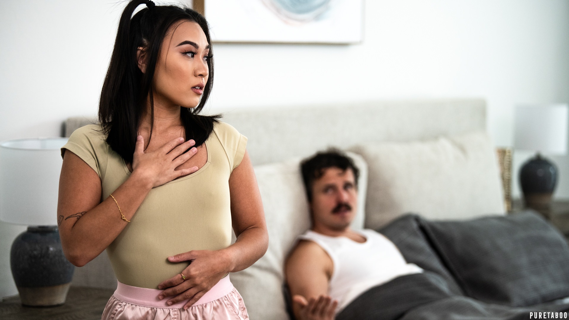 Kimmy Kimm Blows Her Man Hard In Intense Doggy Style With Deepthroat Action