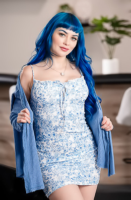Jewelz Blu Teases With Moans And Deepthroat Action In Her Original Series