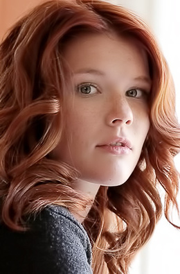 Redhead Girl Mia Sollis Spreads