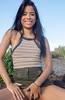 Karin In Prickly Smiling