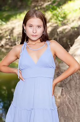 Skye Bloom Turns Around For An Alluring Rear View Of Her Sexy Ass