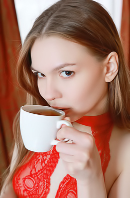 Lana Rose Baring Her Beautiful Breasts With A Sultry Pout