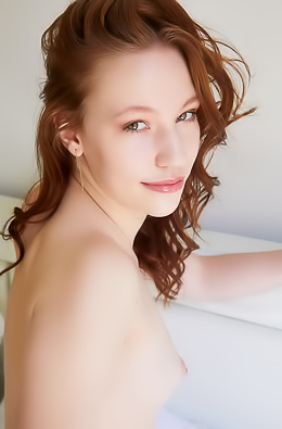 Maya Sinn Spreads Her Long Legs So Her Pussy Lips Part Like Butterfly Wings