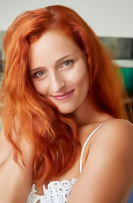 Lucianna Lucci Captivating Czech Redhead Is A Sweet Treat In Sexy Lingerie