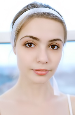 Elle Tan Dressed In A Frothy Pink Tutu And Cozy Leg Warmers
