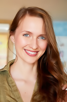 Stacy Cruz Her Long Brunette Hair Cascading Over Her Shoulders