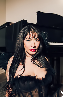 Sabina Lost Holds Valentines Warmth In Lingerie Arms