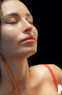Milena Ray Lives A Wild Night As A Door-to-door Salesman Satisfies Her Fantasies With Deepthroat And Facial