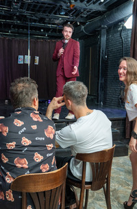 Lady Sweet Candy Surprises Friends With A Wild Striptease Leading To Intimate Encounters