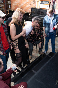 Lady Sweet Candy Surprises Friends With A Wild Striptease Leading To Intimate Encounters
