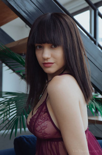 Rachel Slides Her Panties Down Over Her Peachy Ass